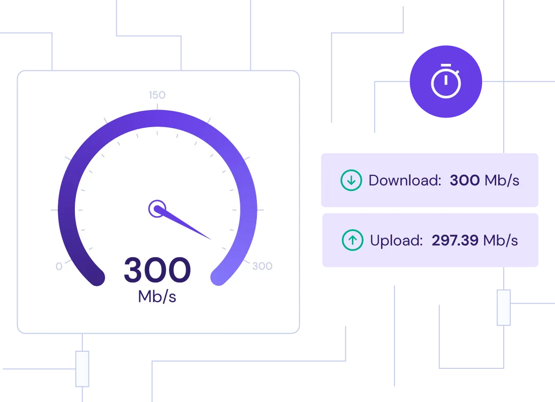 300 Mb/s-nätverk